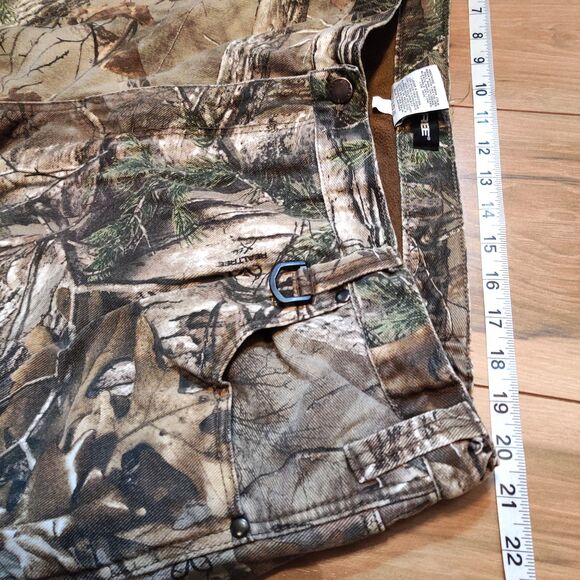 Realtree Xtra Vintage Camo Hunting Pants Fleece Lined Warm Insulated Sz 2XLarge - Picture 14 of 16